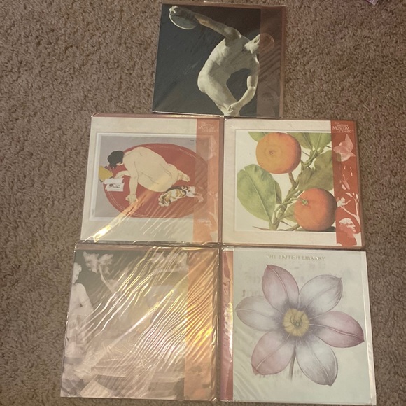 5 Unopened British museum blank cards suitable for framing - Picture 1 of 3